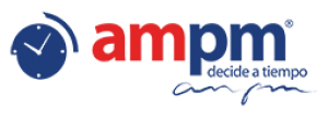 Logo de Am pm Decide a Tiempo